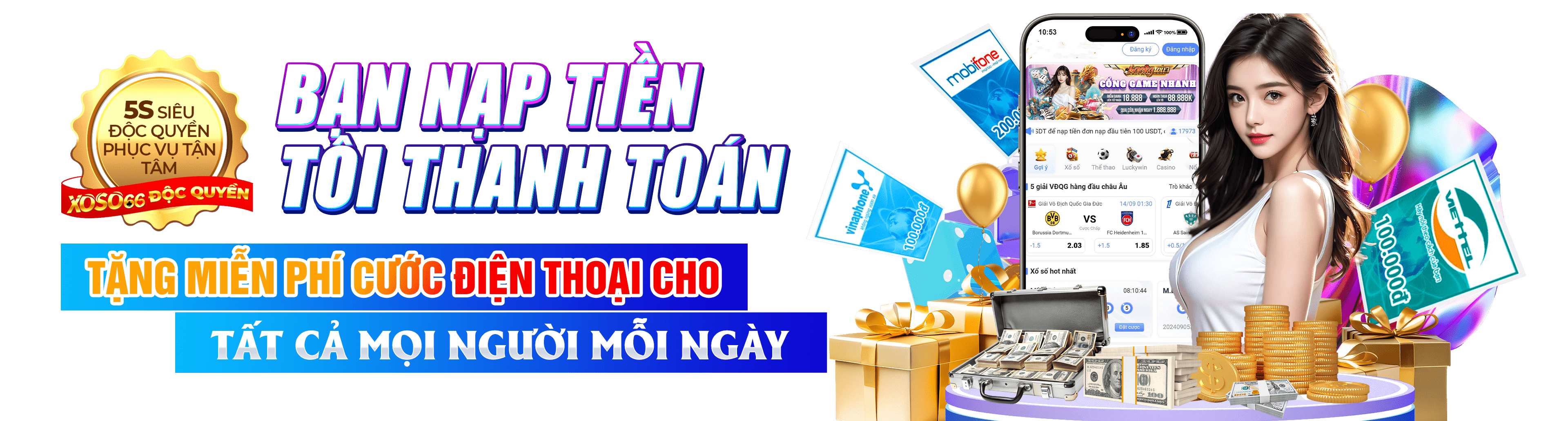 Hình ảnh quảng cáo của qq288 hiển thị nền tảng và các lợi ích