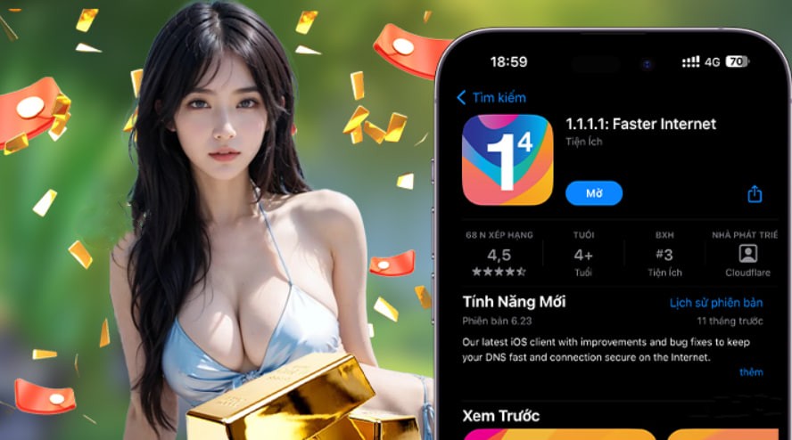 Hình ảnh quảng cáo của qq288 hiển thị nền tảng và các lợi ích